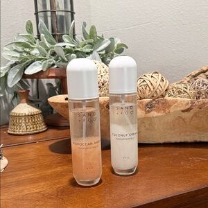 Sand + Fog Moroccan Amber and Coconut Cream Body Oil Duo